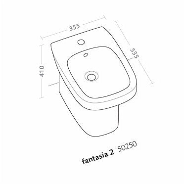 Pozzi Ginori - Fantasia2 Sanitari  OFFERTA 3Pz -45%