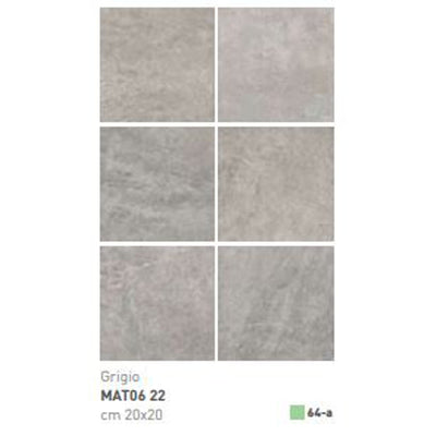 CEDIR Serie Materia - MAT06 Grigio Esterno
