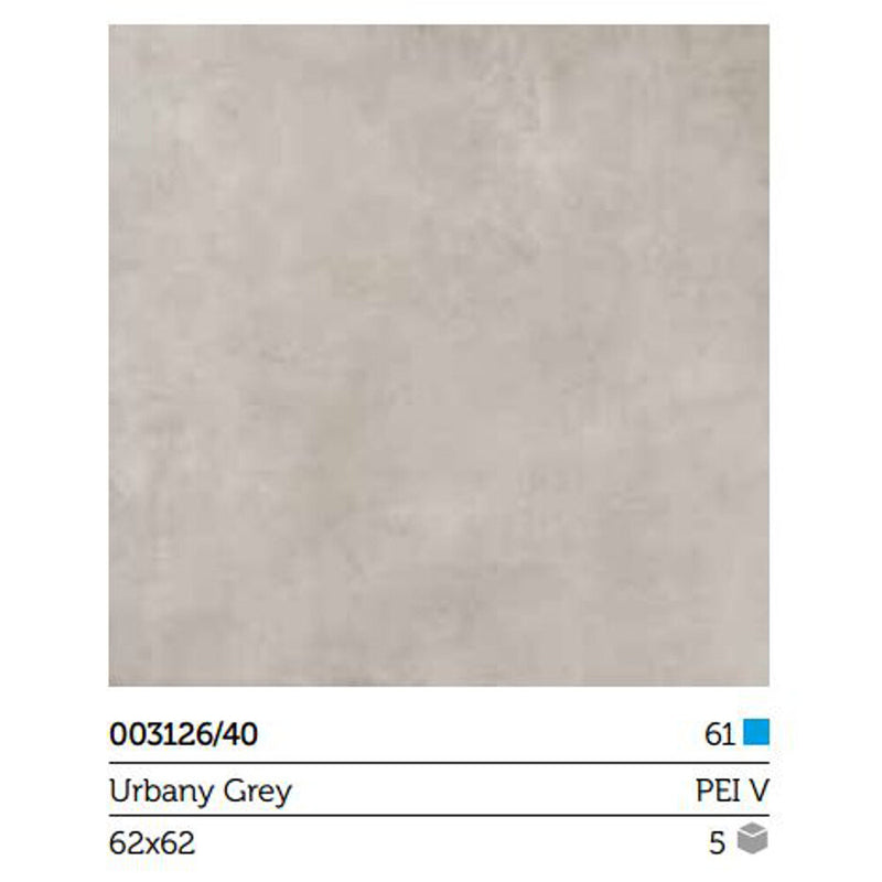 Ascoli STOCK 3126 - Urbany 62x62 PAVIMENTO